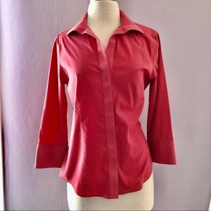 EUC Talbots Stretch Button Down Shirt